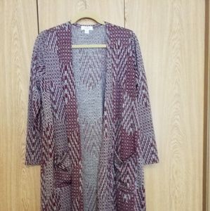 NWOT Lularoe Sarah Sweater/Cardigan/Duster